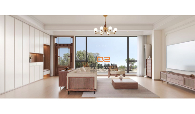 首發 - 泰安五岳熙湖下疊180平現代中古風，主案設計師李瑞【輕舟出品】